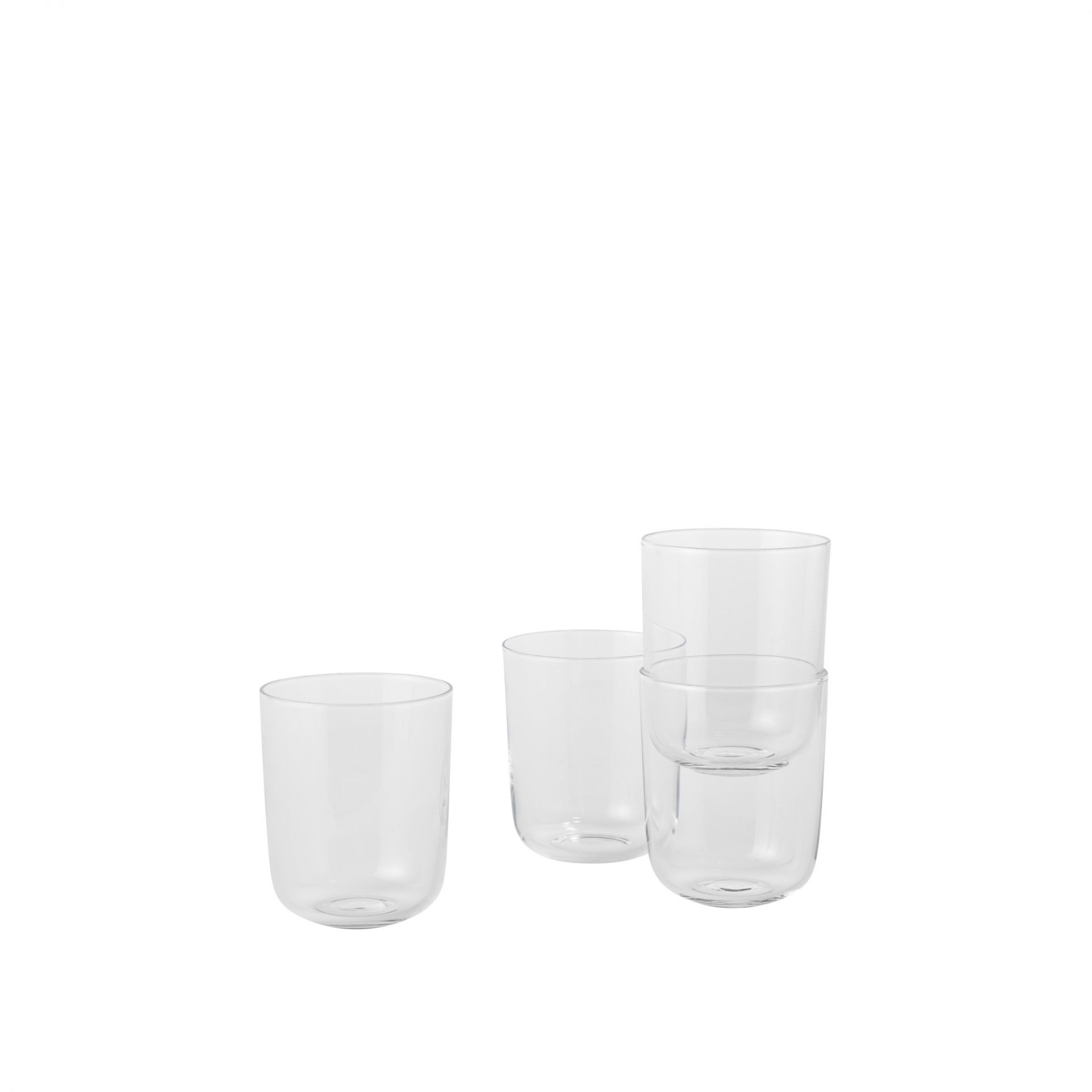 Corky Glasses Glass Tall Clear Muuto SINGLE PIECES